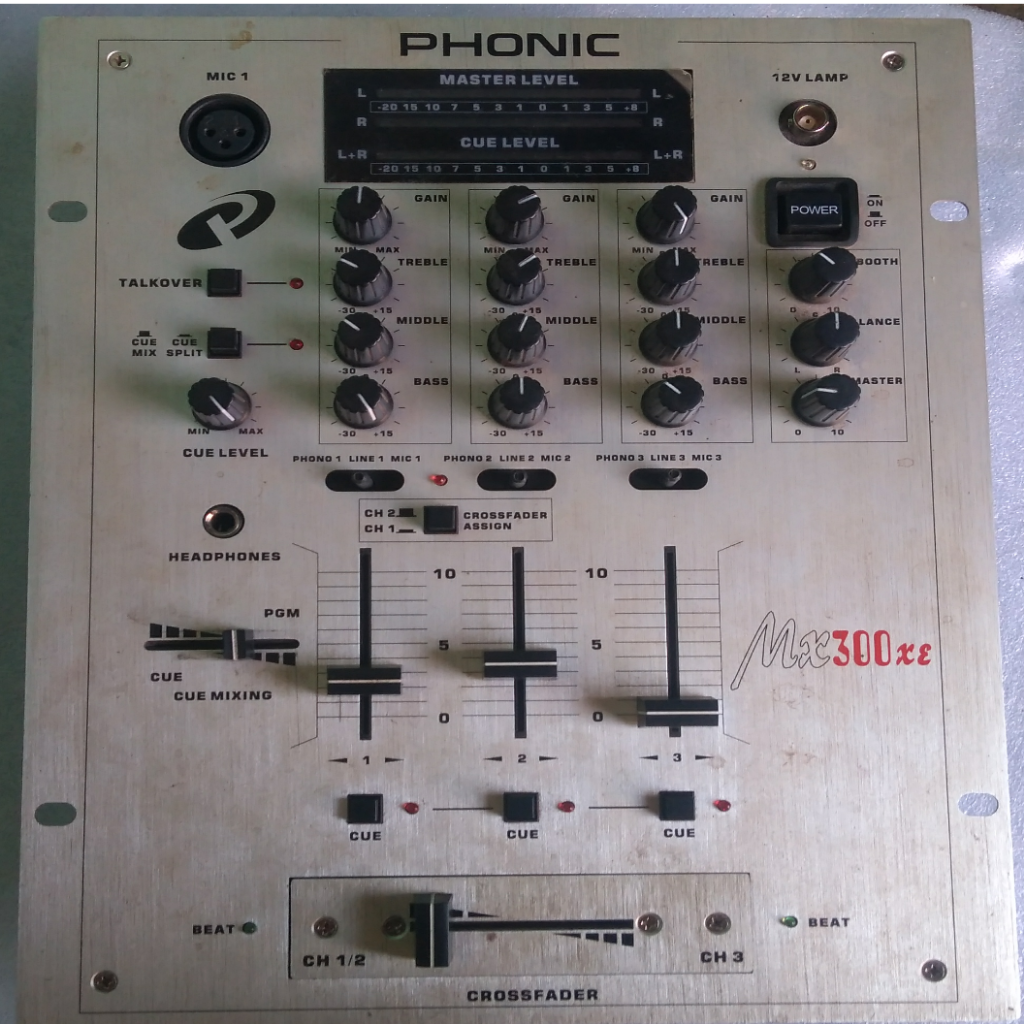 Phonic mx300 xe DJ mixer की feature और speacification DJ TECH 24