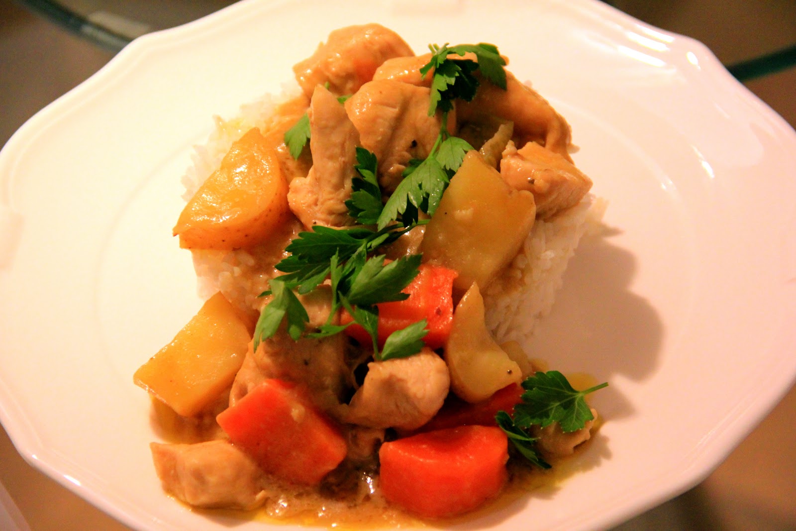 I think I came from Mars SAWCLicious Recipe Chicken Curry with
