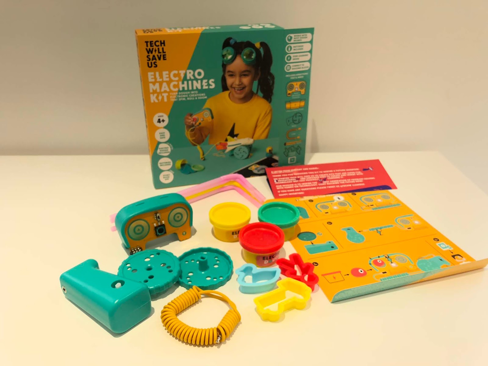 Tech Will Save Us Techno Sounds and Bright Creatures Kit Educational STEM Toy 