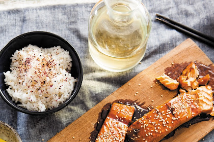 Salmon Teriyaki recipe from my cookbook "Japanese Food Made Easy"