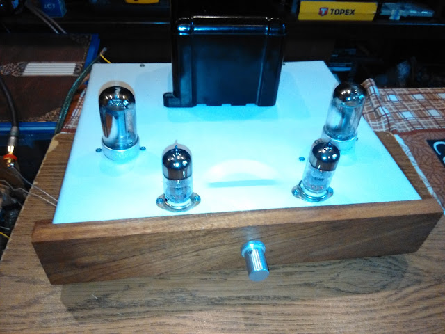 Ламповый звук от Сергея Семенкова: Усилитель на лампах 6С4П и 4П1Л.