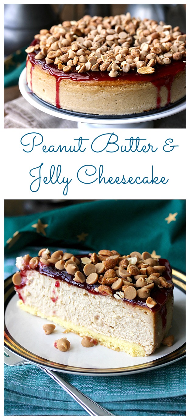 Peanut Butter and Jelly Cheesecake Karen's Kitchen Stories