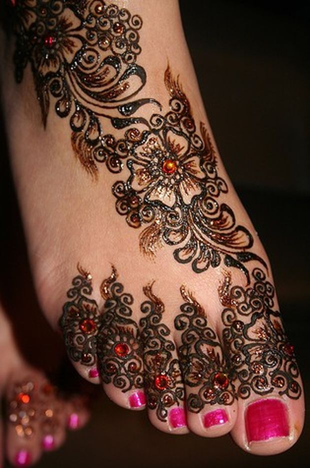 Henna Designs For Feet All About