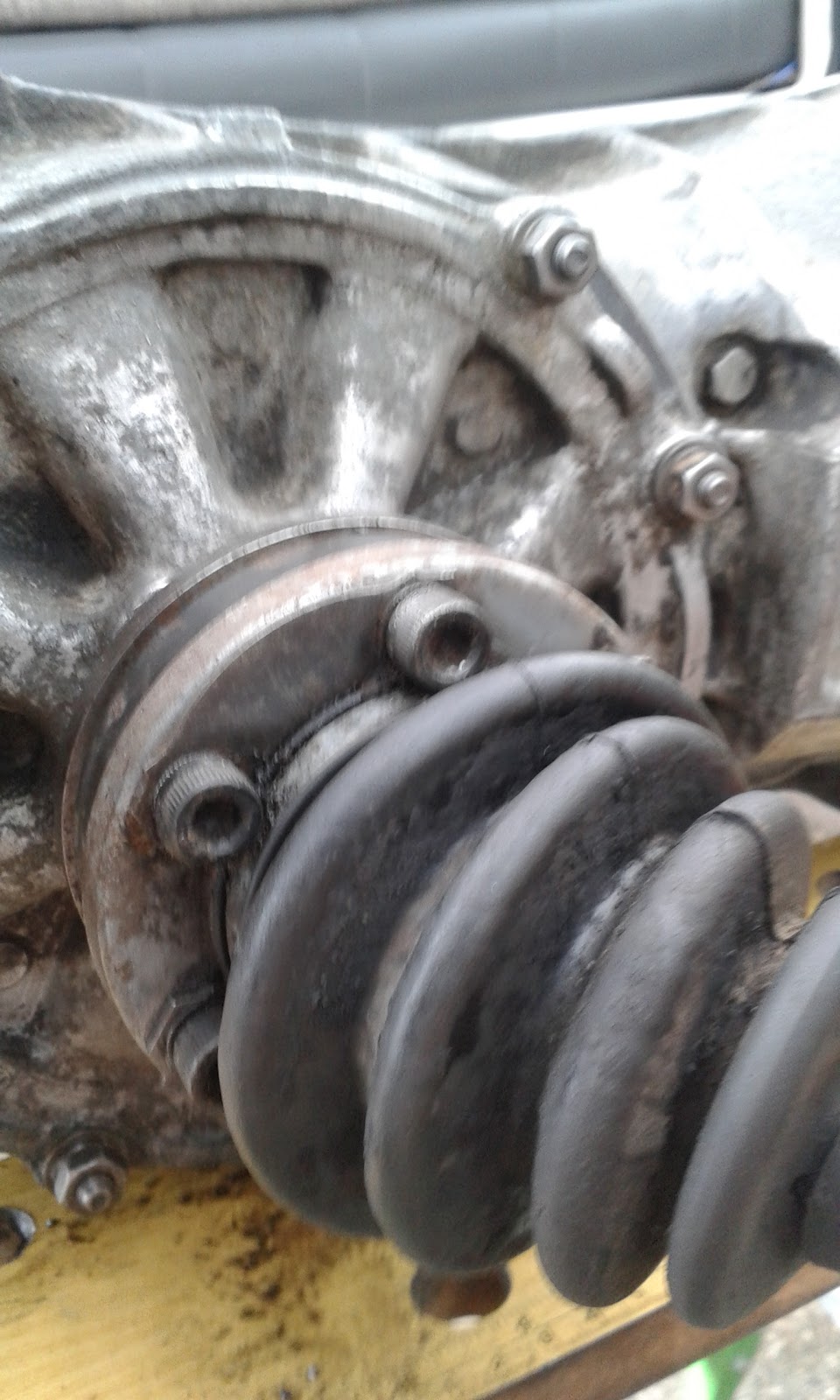 VW Type 2c Campervan Broken Gearbox Phase 1 New gearbox