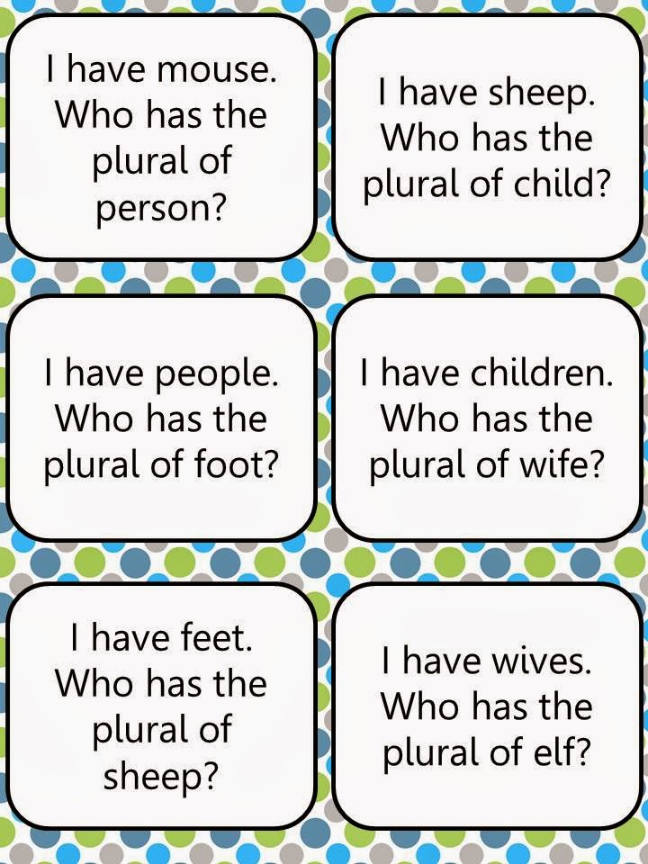 Thrifty in Third Grade: Irregular Plural Nouns Pack