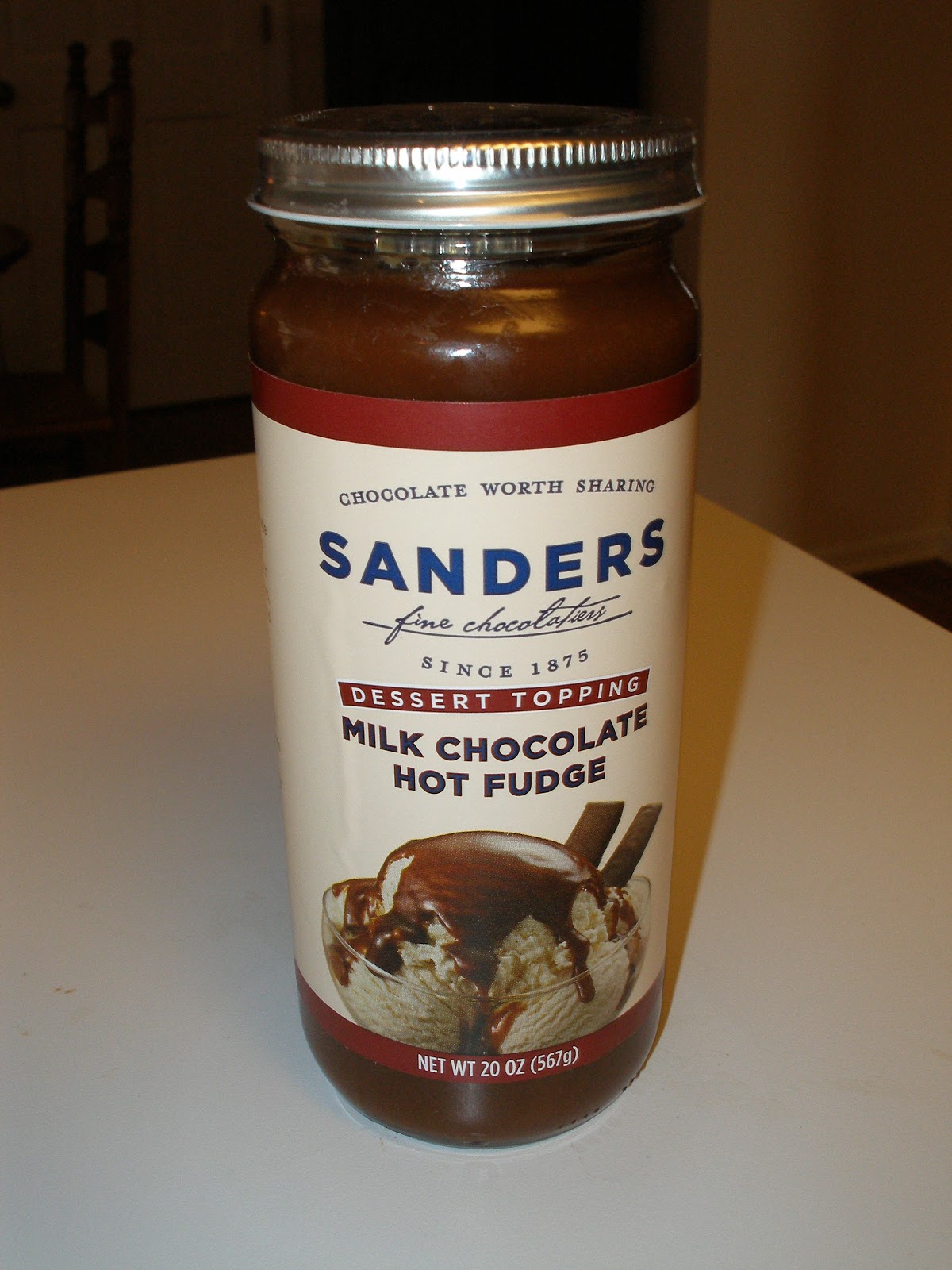 sanders hot fudge cream puffs