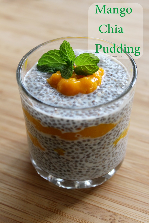 Vegan Mango Chia Pudding Healthy Vegan Recipes For Weight Loss