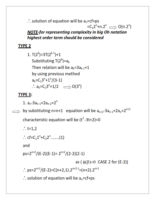 Algorithm: How To Calculate Complexity