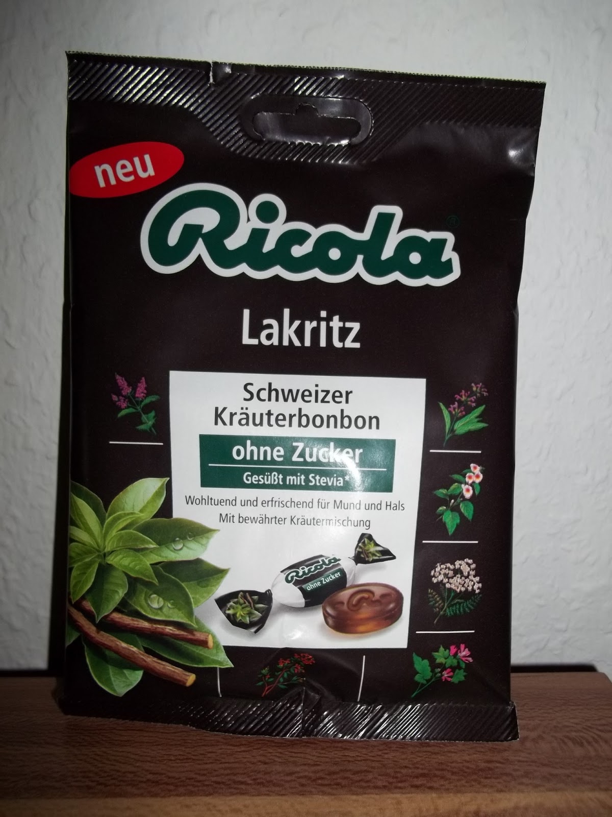 [Testbericht] Ricola Bonbons Apfelminze & Lakritz