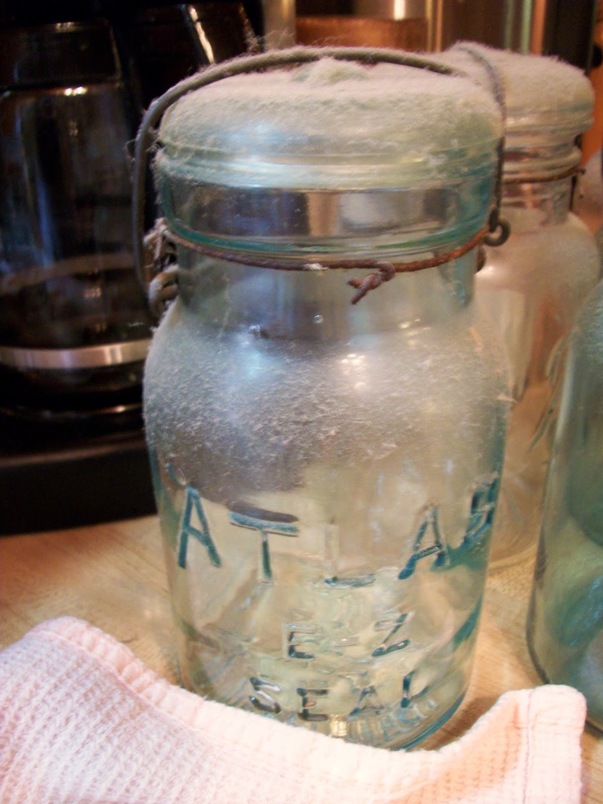 Henny Penny Lane Washing jars