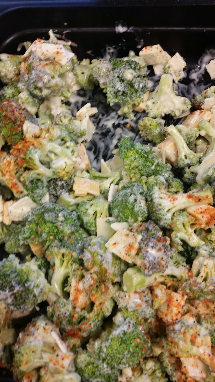 Family Eats Together Lean & Green Broccoli Salad, Cauliflower