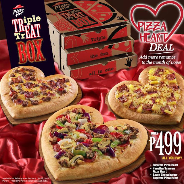 Pizza Hut's Pizza Heart Deal Let's You Shower Your Love One's With