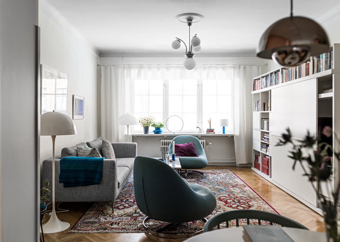 A Delightful Historic Apartment In Stockholm- design addict mom