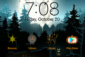 Oppo Theme: Oppo F3|F3 Plus Halloween IOS Theme