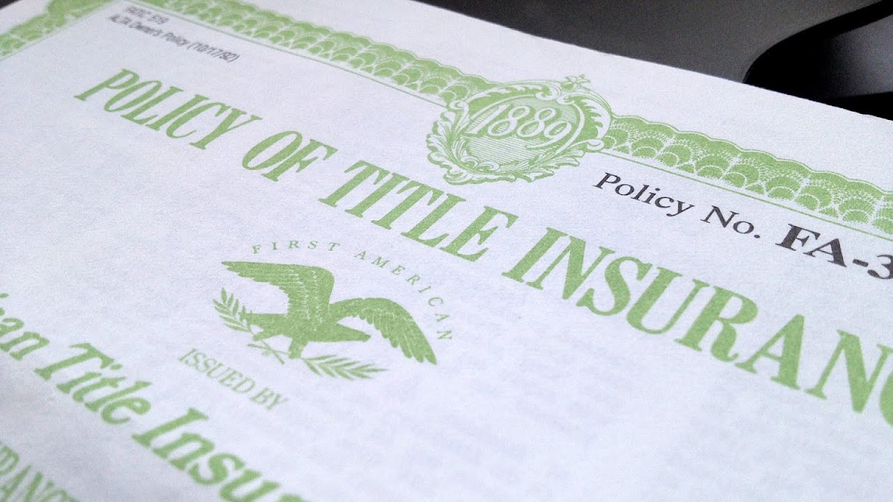 Title Insurance Policy Cost Title Choices