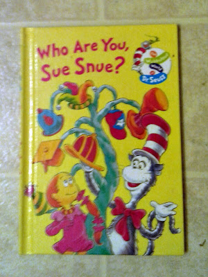 Who are you Sue Snue from the Wubbulous World of Dr. Seuss book