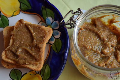 composta di fichi e noci in vasocottura al microonde