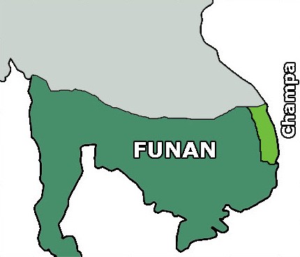 funan kingdom map empire khmer empires wikipedia capital early southeast asia area century siem reap stay community nam timetoast falls
