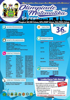 Lomba Karya Tulis Ilmiah MA/SMA/SMK Islam Se-Jawa - HIMAPTIKA UIN SUNAN AMPEL lomba