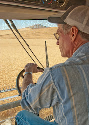 Ride in a Combine During Harvest