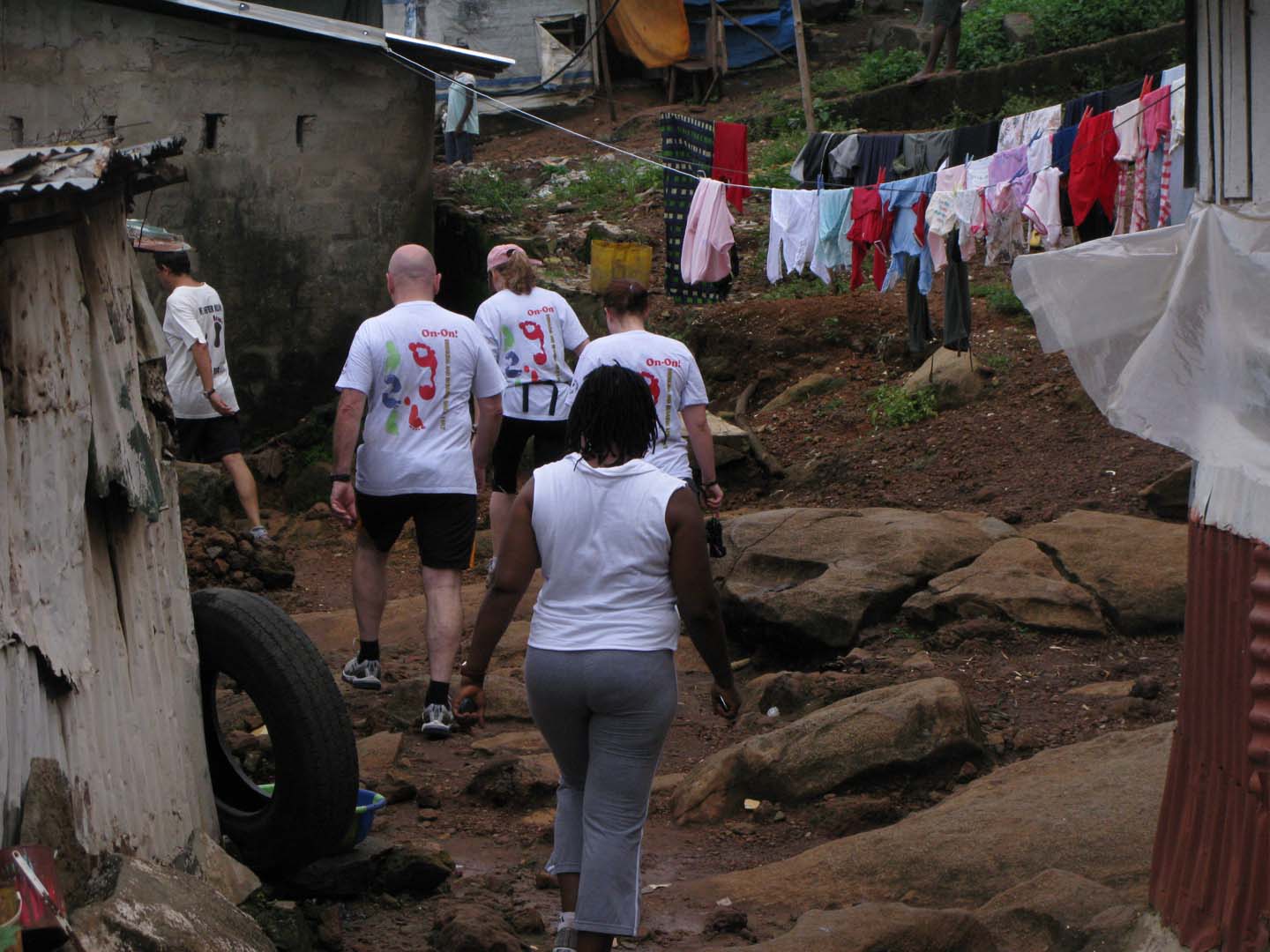 Bob and Betty in Sierra Leone The Hash Harriers of Freetown (July 31)