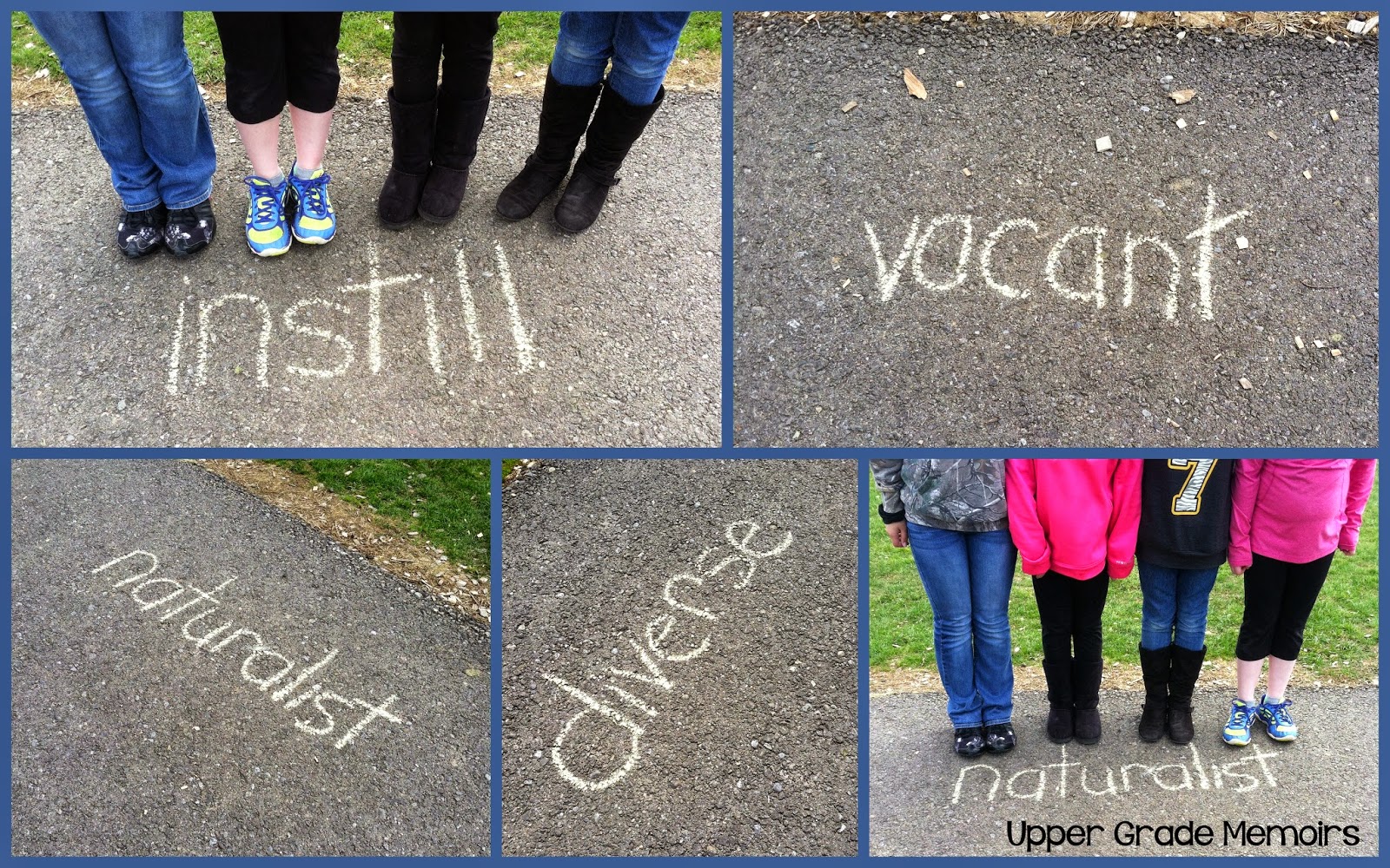 Upper Grade Memoirs 5 Ways to Use Sidewalk Chalk for Learning