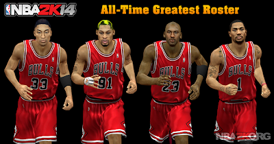 NBA 2K14 All-Time Greatest Roster