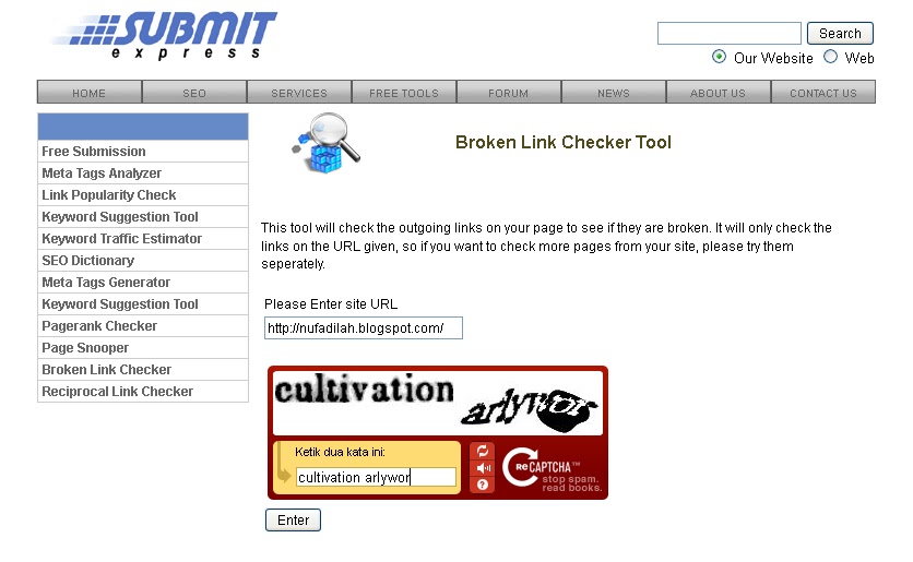 Check is broken. Check is broken