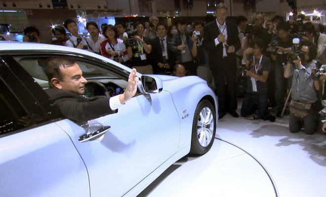 Carlos Ghosn at the Toyko Motor Show