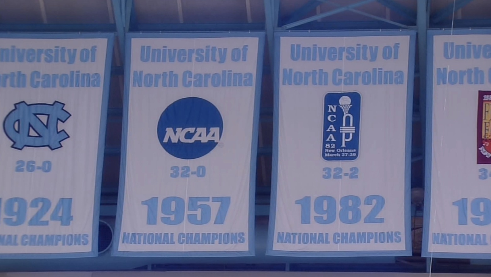 Let Me Screencap That For You Raised Banners at the Dean Dome