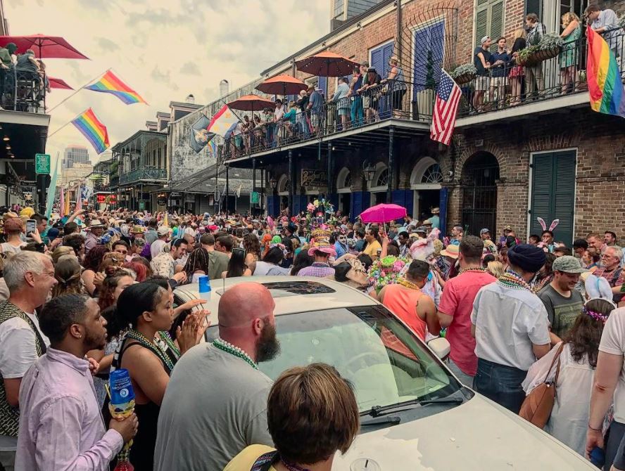 Easter Sunday on Bourbon Street