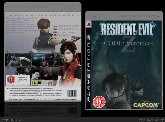 putrefacZion RESIDENT EVIL CODE VERONICA X PARA XBOX 360 Y PS3