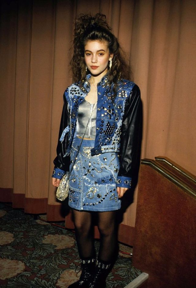 30 Fascinating Photos of a Young and Beautiful Alyssa Milano in the 1980s  and '90s ~ Vintage Everyday