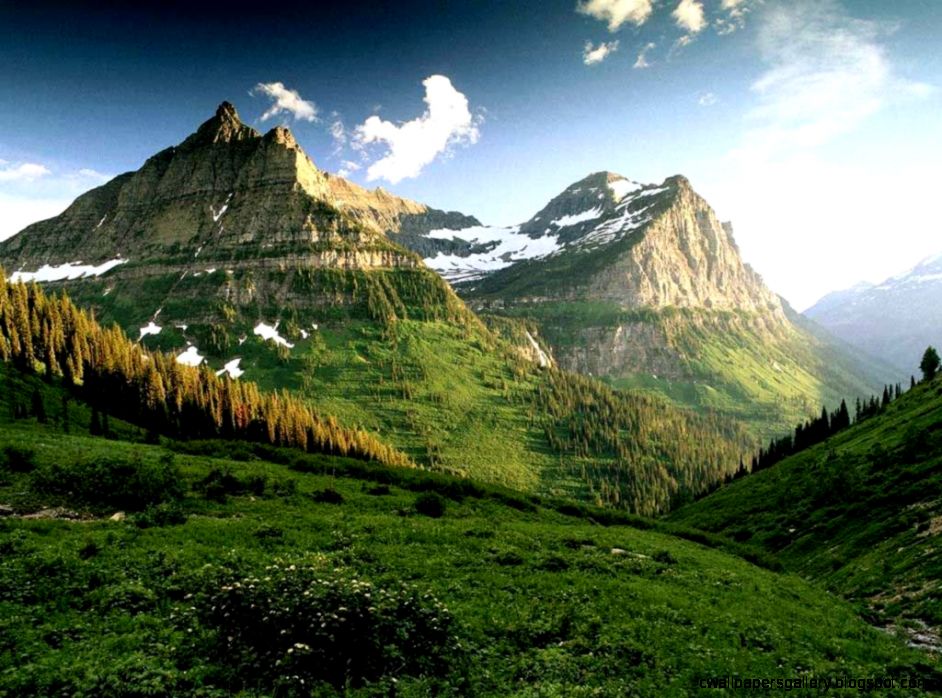 Beautiful Green Mountain Wallpapers | Wallpapers Gallery