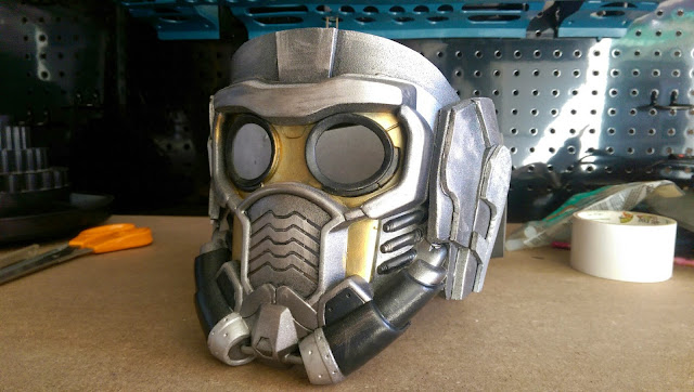 Guardians of the Galaxy Star Lord helmet project