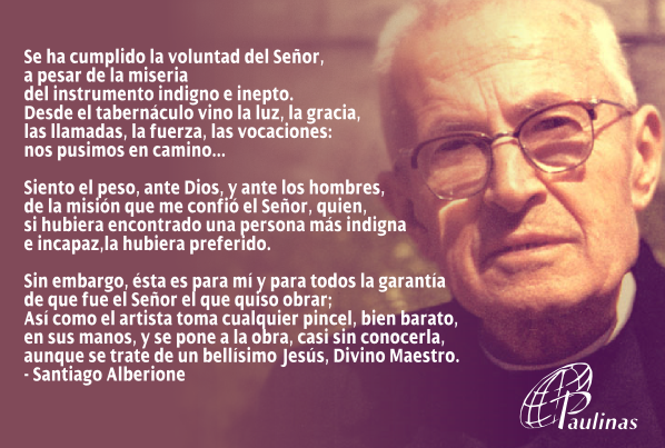 BEATO SANTIAGO ALBERIONE