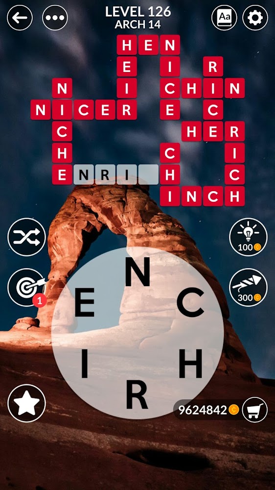 Wordscapes Level 126 Answers ~ Doors Geek