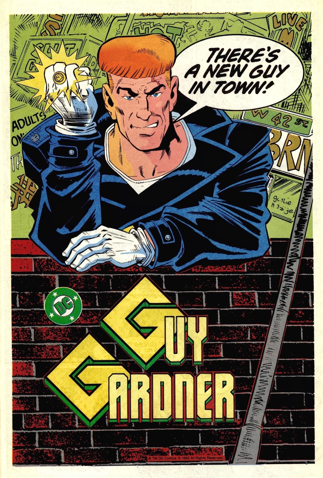 HISTORY OF DC UNIVERSE GUY GARDNER