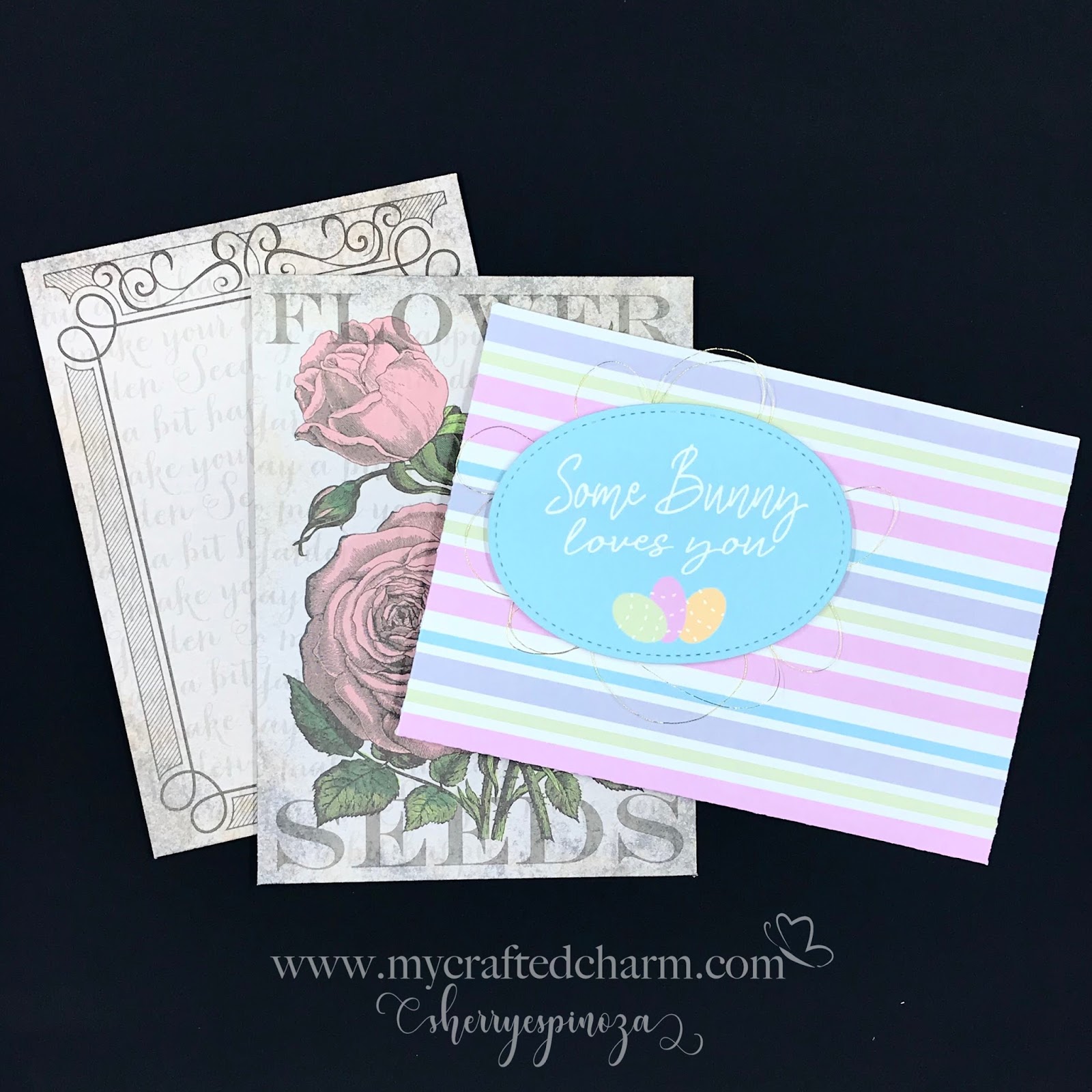 Crafted Charm Designs Flower Seed Packet Tutorial + Free Printable