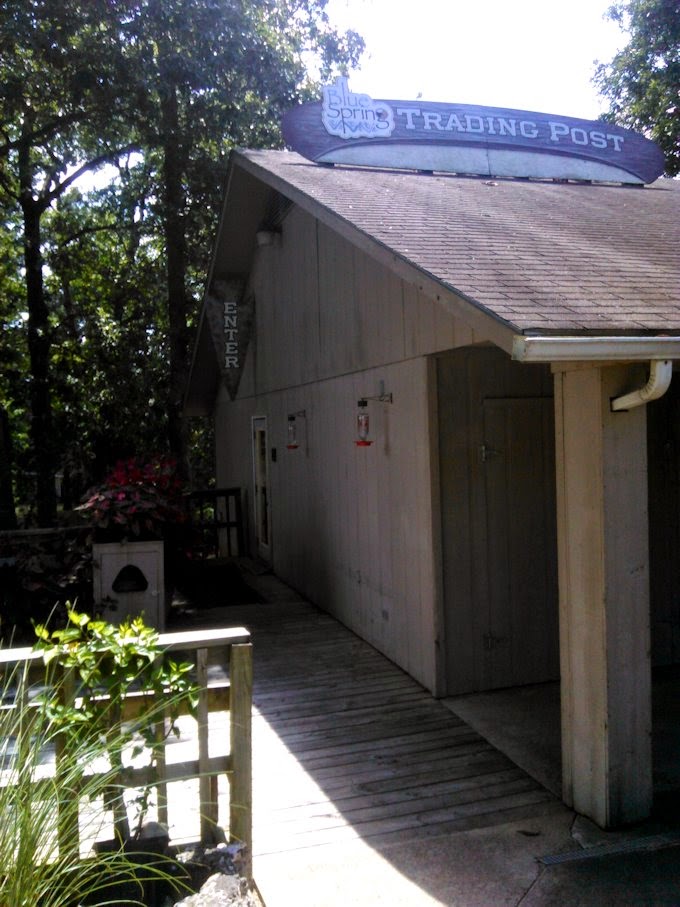 Gift Shop and Ticket Office at Blue Spring Heritage Center in Eureka Springs