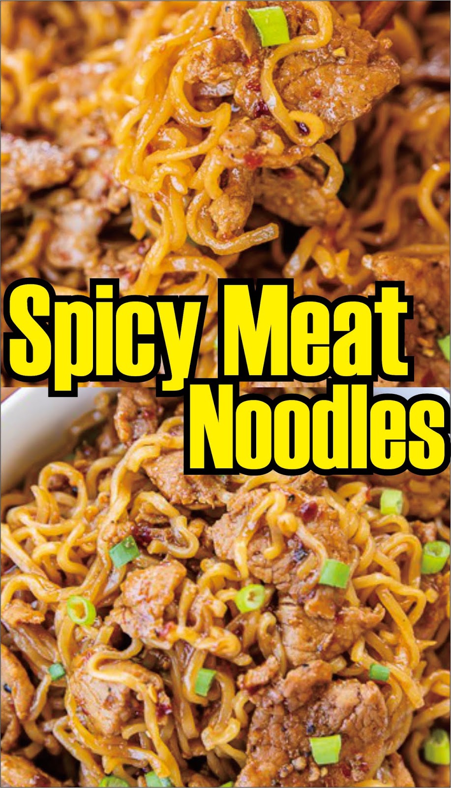 Spicy Meat Noodles Easy Kraft Recipes