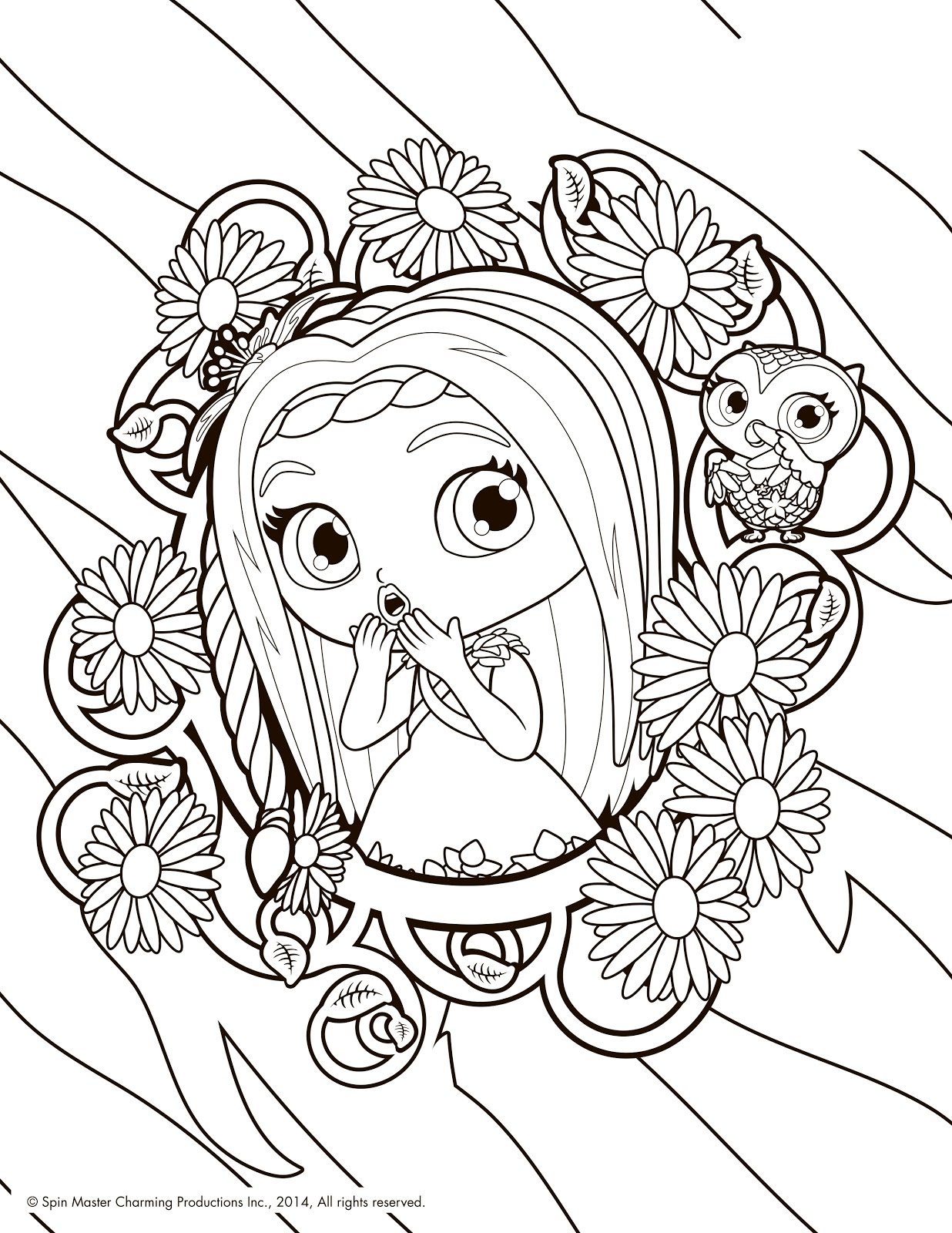 Little Charmers Coloring Pages