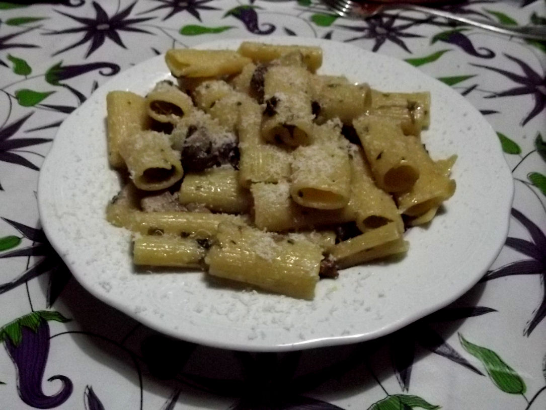 Cucinare con Amore Rigatoni ai Funghi Porcini