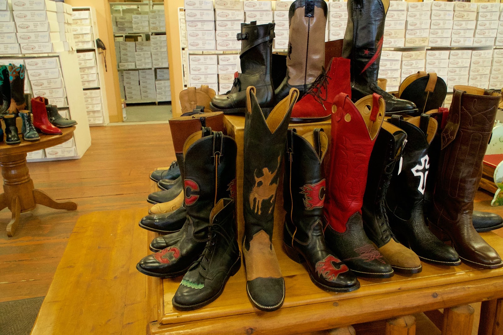 Two Cowboys Two Cowboys on a Journey Alberta Boot Company Calgary