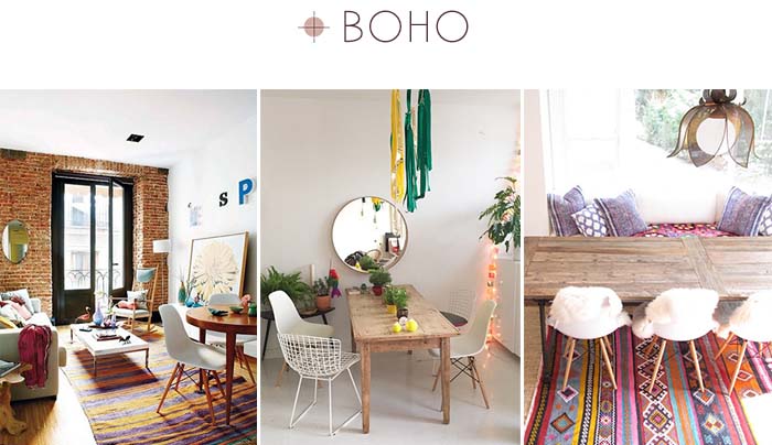 silla eames dsw estilo bohemio etnic