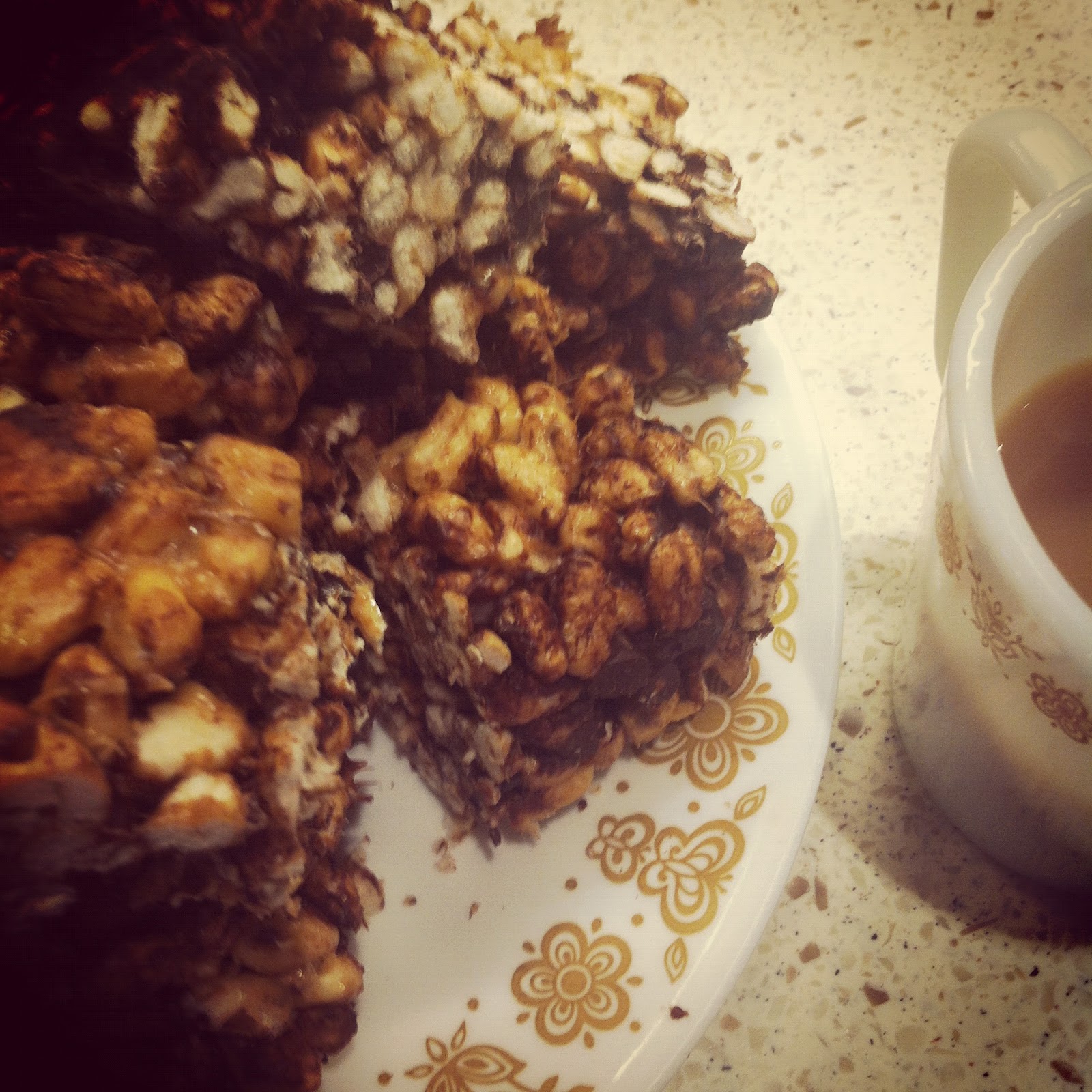 Elizaboothy Fake Peanut Butter Puffed Wheat Squares