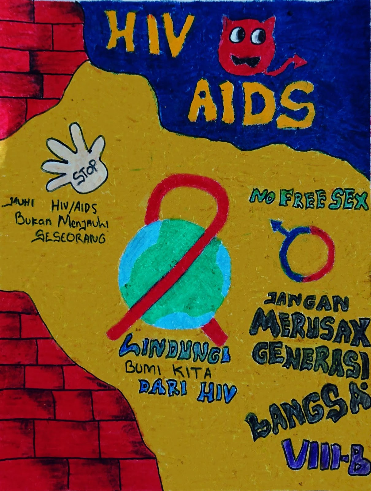 Contoh Poster Tentang Hiv Dan Aids Contoh Poster