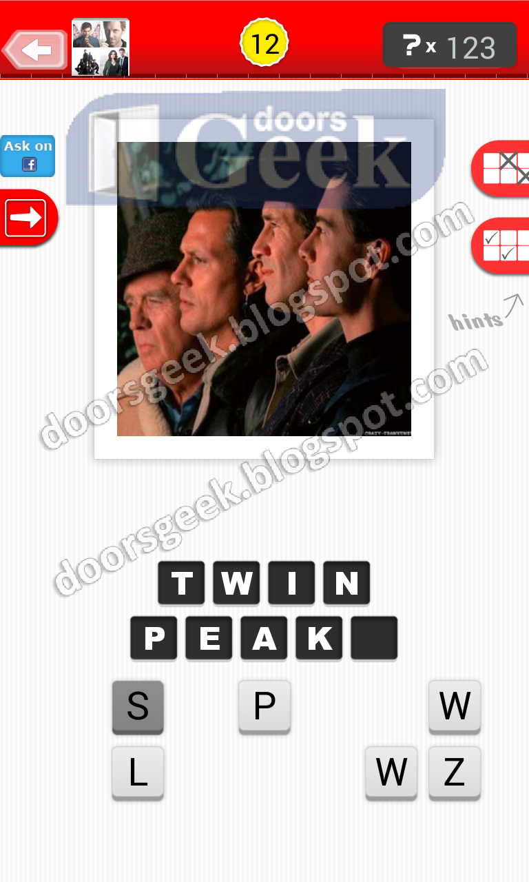 Guess the TV Show Level 1012 Answer Doors Geek