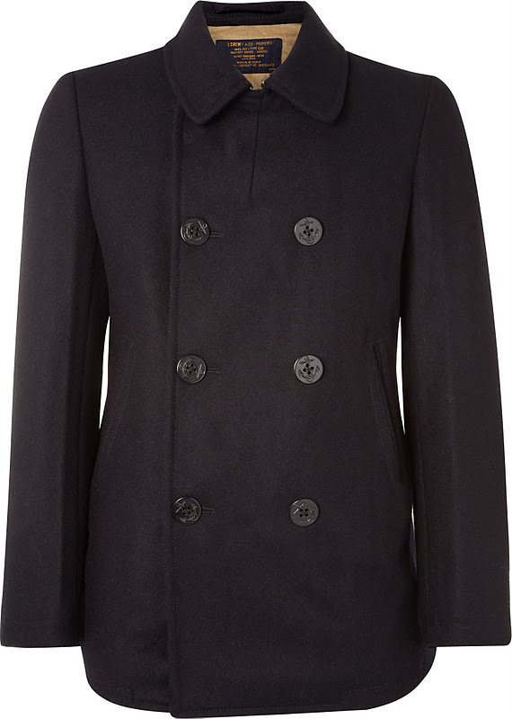 men's styling: Smart Casual Winter Jacket - The Pea Coat