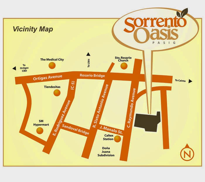 Affordable Property Listing of the Philippines SORRENTO OASIS PASIG